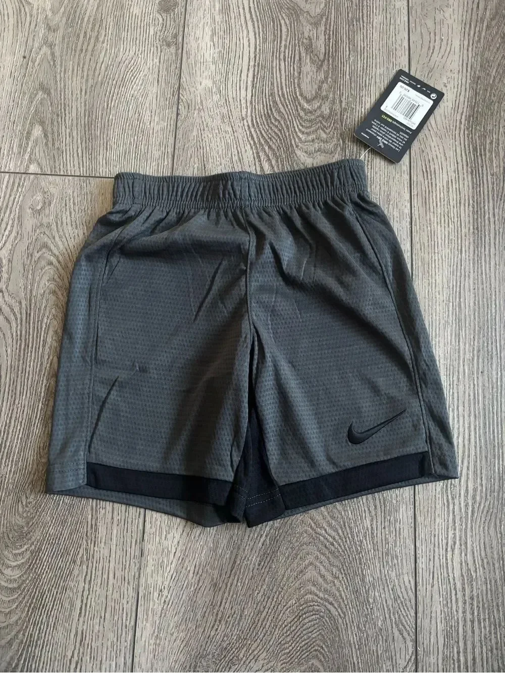 Nike boys Gray Dri-FIT Athletic Shorts